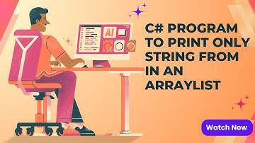 C# Program to Filter and Print Strings from an ArrayList | Beginner Tutorial