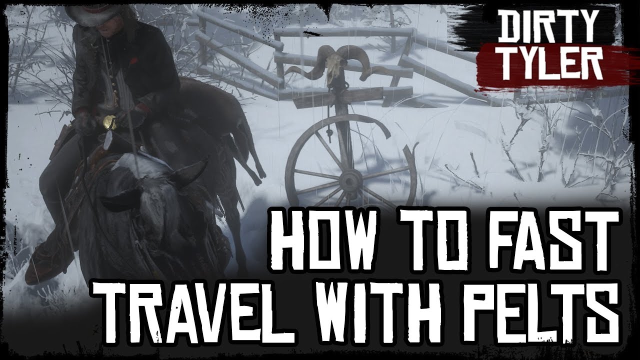 fast travel with pelts rdr2