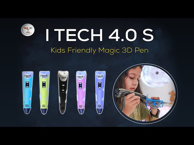 3D Pen - itech Kids Friendly Magic 3D Pen