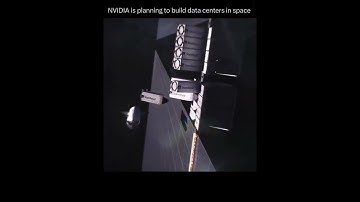 NVIDIA is now tied to a new initiative to launch space-based data centers. #tech #nvidia #ai