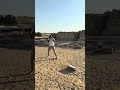 Anthony Joshua Shadowboxes At The Great Pyramid Of Giza