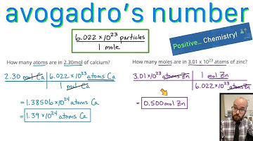Avogadro’s Number - Converting between atoms and moles