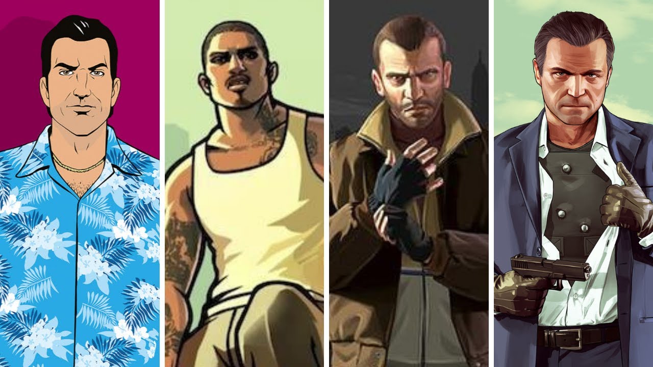 GTA - All Opening Scenes (2001 - 2022)