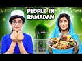 Types of people in ramadan  samreen ali