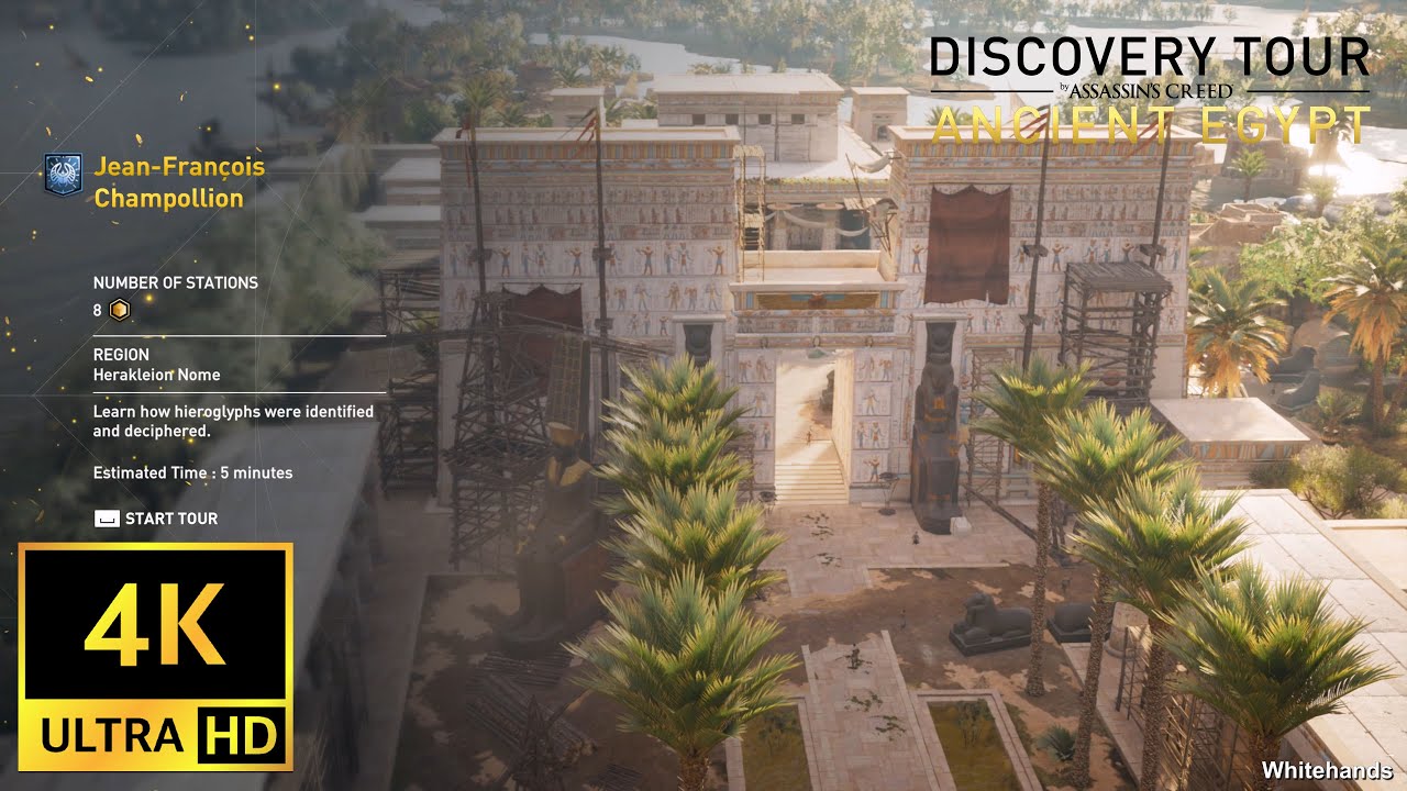 Discovery Tour : Ancient Egypt By Ubisoft (2018) - Egypt #2 - PC / 4K - Virtual Tour - Part 2/9