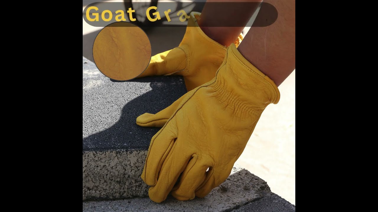 DRIVER SAFETY LEATHER GLOVES