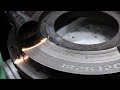 Tire Mold: Before vs After – 500W Laser