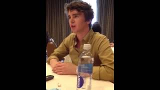 Freddie Highmore from Bates Motel on social media