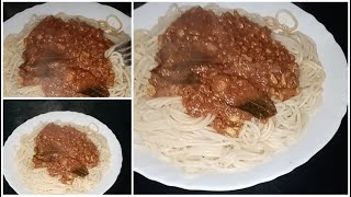 Spaghetti bolognaise? ?? سباقتي بولونيز