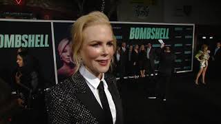 Nicole Kidman Interview Bombshell Premiere Red Carpet