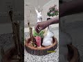 Easter bunnies centerpieces #viral #easter #easterdecorations #easterday #ideas #homedecor