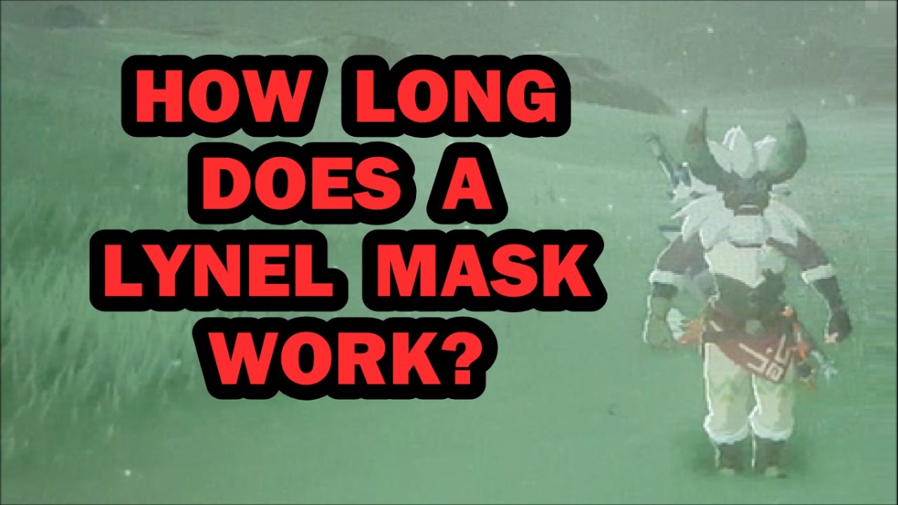 Søgemaskine optimering impressionisme Fugtig How long does a Lynel Mask work? - Breath of The Wild - YouTube