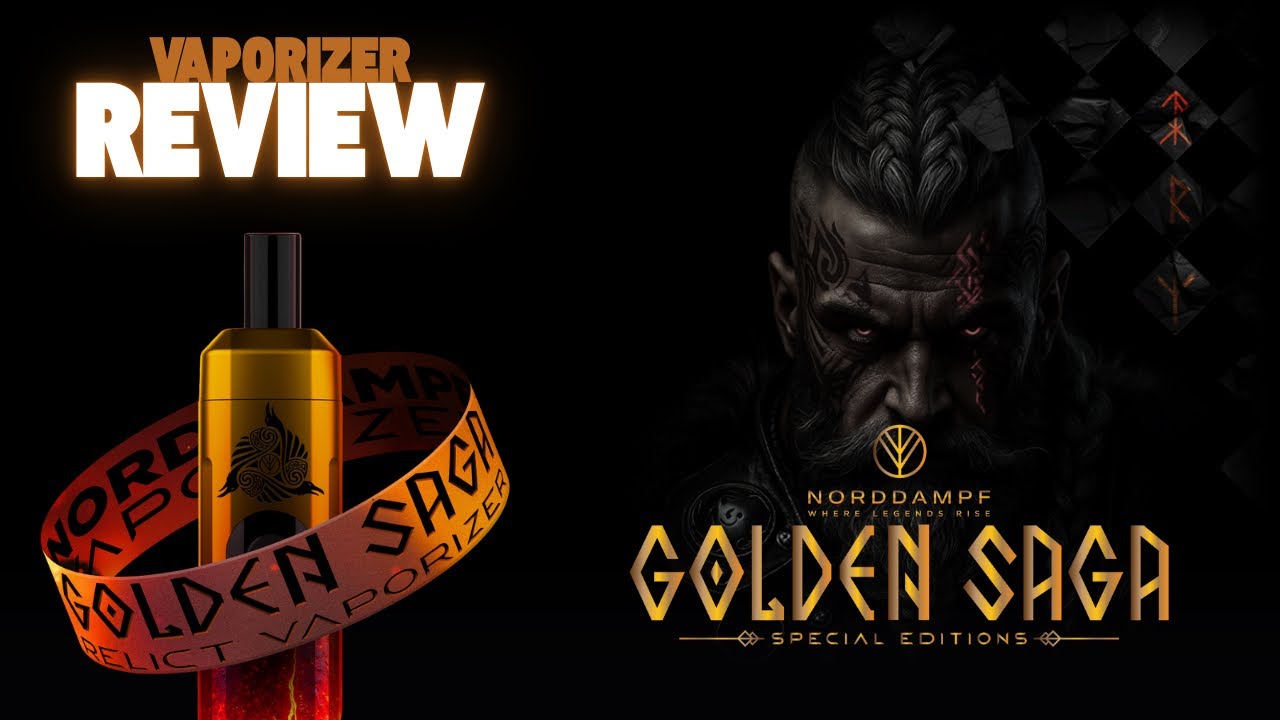 Ein Fundament aus Gold ✨ Norddampf Relict Vaporizer Golden Saga Review & Unboxing - Testsieger