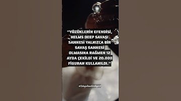 “20 BİN FİGÜRAN” #yüzüklerinefendisi #gandalf #frodo #keşfet #mordor #fyp #ortadünya #bilgi #dünya