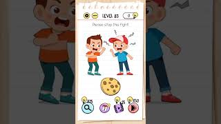 BRAIN 🧠TEST LEVEL 83 GAMEPLAY I WIDET GAMING #shorts #viral #brain #walkthrough