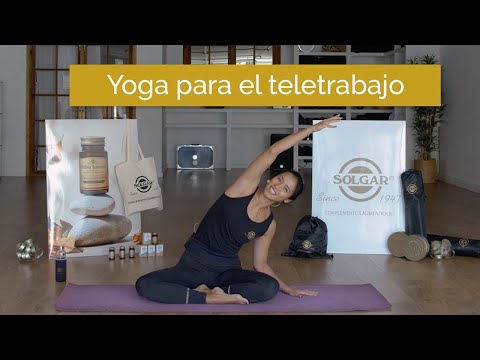 Yoga para el teletrabajo, morning yoga Solgar