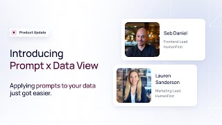 Product Webinar | Introducing Prompt x Data View