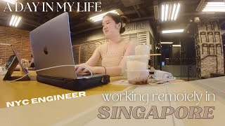 what it's like working remotely in singapore as an NYC software engineer