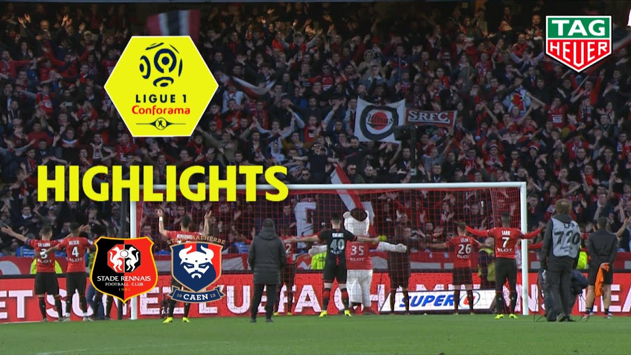Stade Rennais FC - SM Caen ( 3-1 ) - Highlights - (SRFC - SMC) / 2018-19