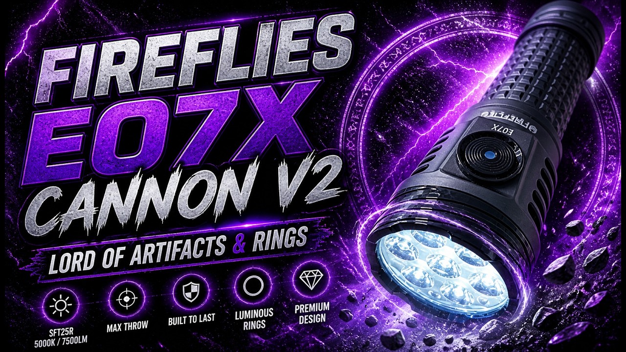 Fireflylite / Fireflies E07X Cannon V2 SFT25R (not the best choise