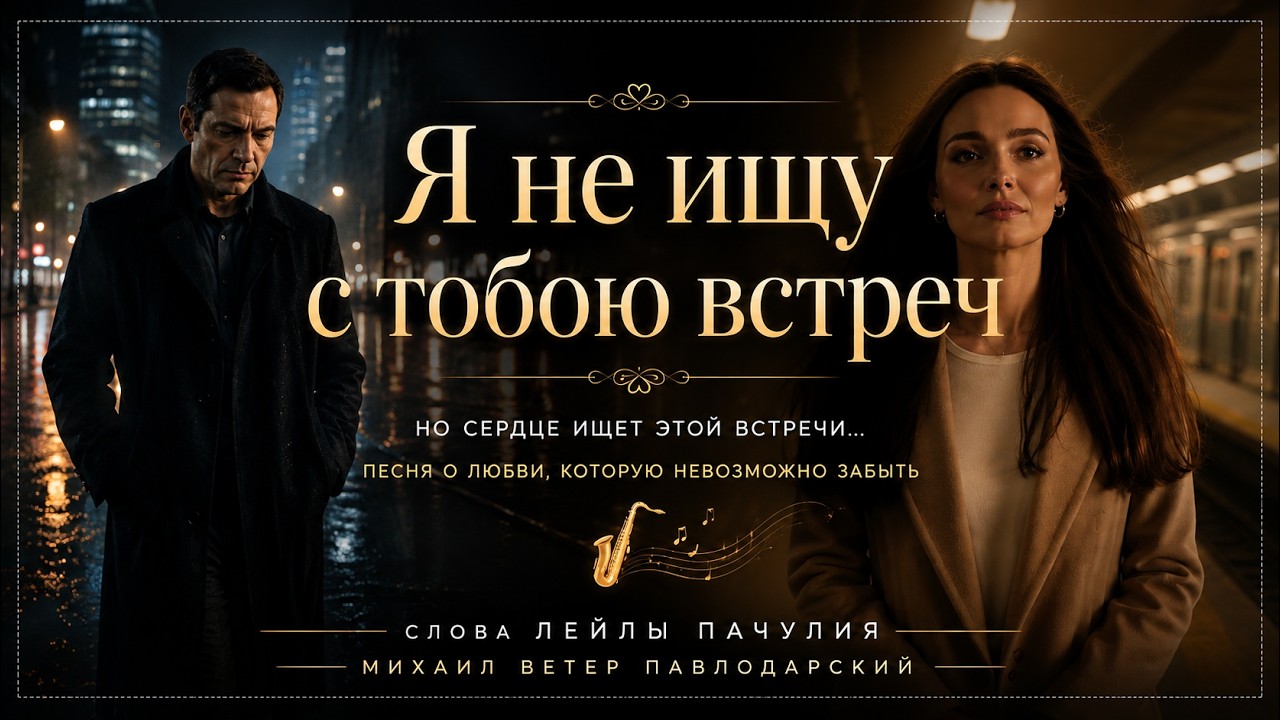💔 Я не ищу с тобою встреч | Пронзительная песня о любви, которую невозможно забыть| Лейла Пачулия
