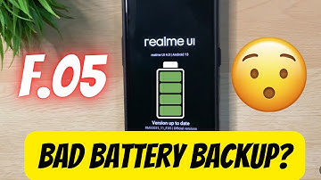 Why So less Backup in Android 13? Realme X7 max Battery Peformance!