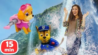 ¡Juegos acuáticos con la Patrulla Canina! Videos de juguetes Paw Patrol en español by Videos de juguetes Paw Patrol en español 25,809 views 2 weeks ago 16 minutes