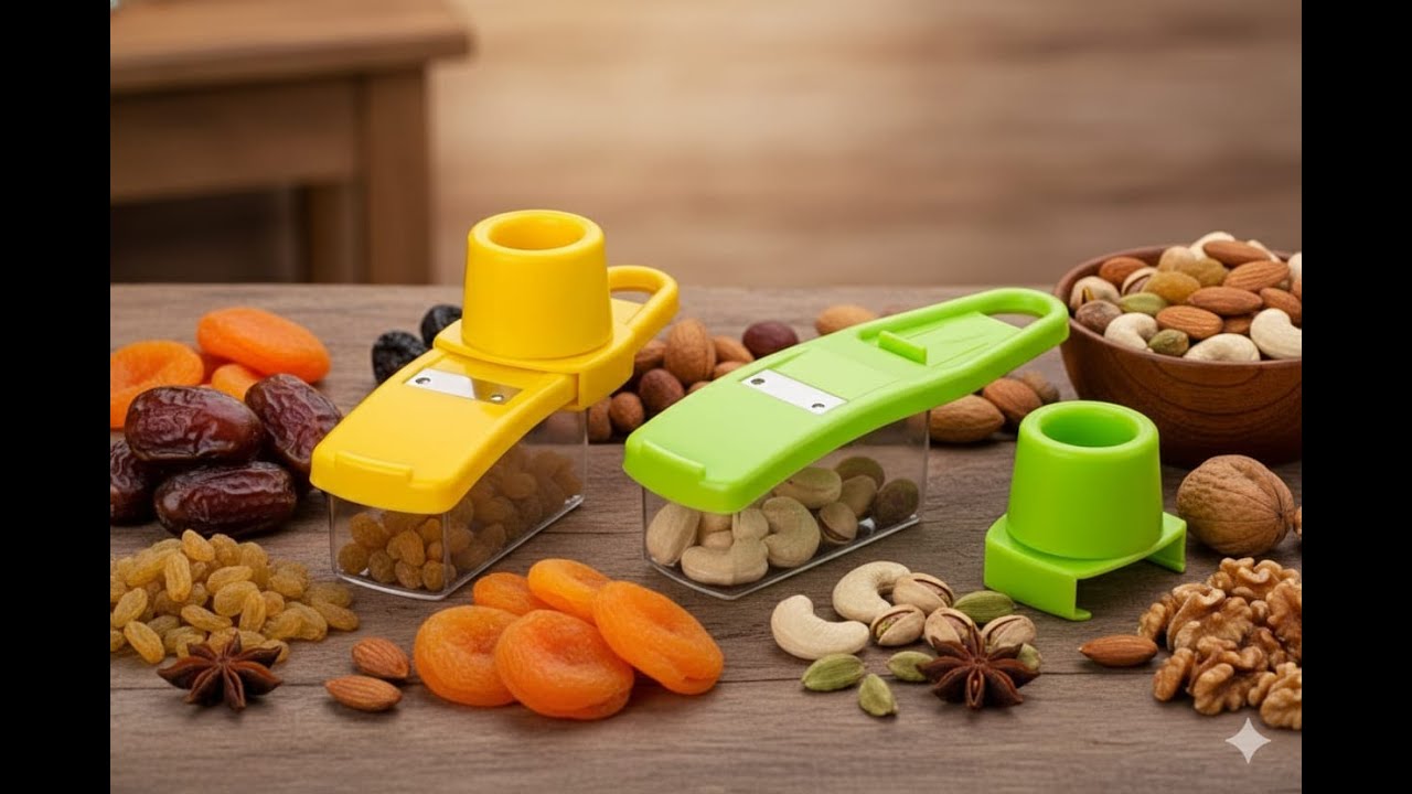 Shruti Brand Compact Slicer | Best Kitchen Tool for Fast & Easy Cutting | Must-Have Kitchen Gadget