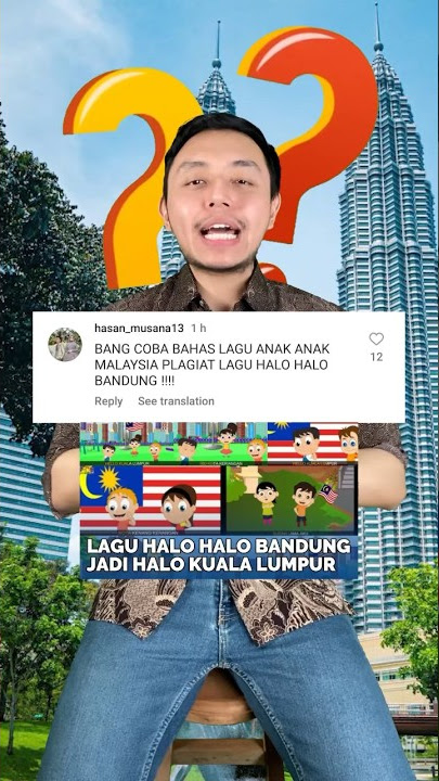Lagu Malaysia PLAGIAT Halo-Halo Bandung?! Ada hukumnya ga? #shorts