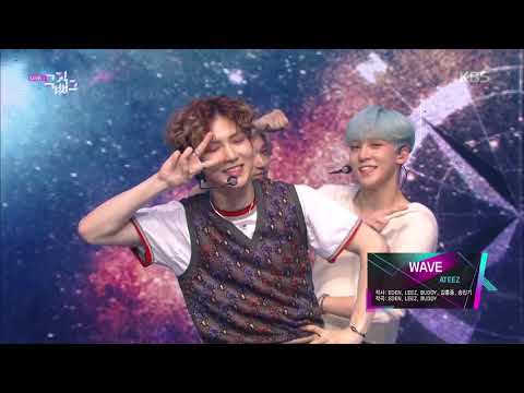 WAVE 에이티즈 ATEEZ 뮤직뱅크 Music Bank 20190614