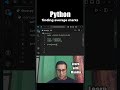 python average marks