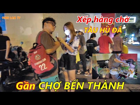 Video Đi Bộ CHỢ ĐÊM Bến Thành và món Tàu Hủ Đá góc Đường Lê... - youtube