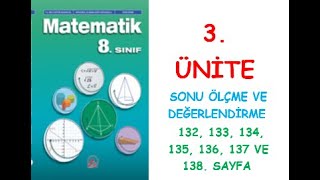 8. Sinif Matemati̇k Ders Ki̇tabi Ada Matbaacilik Yayinlari 3. Üni̇te Sonu Ölçme Ve Değerlendi̇rme