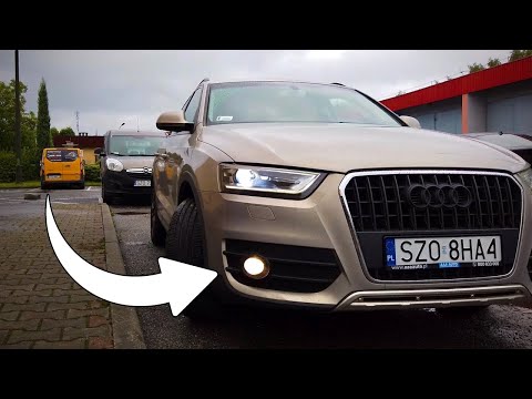 Audi Q3 (8U) cornering lights via fogs activation