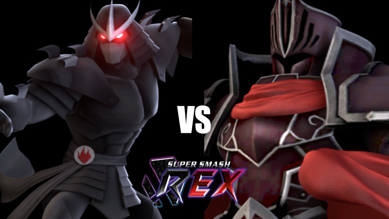 (Smash Rex) Shredder Vs Black Knight