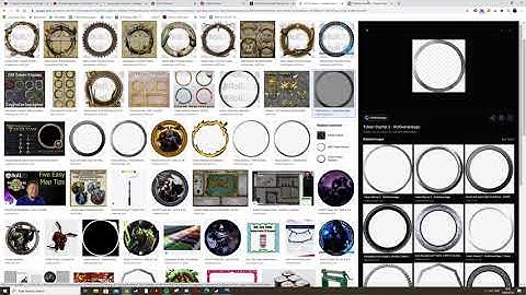 Creating a DnD token for Roll 20 (80 second tutorial)