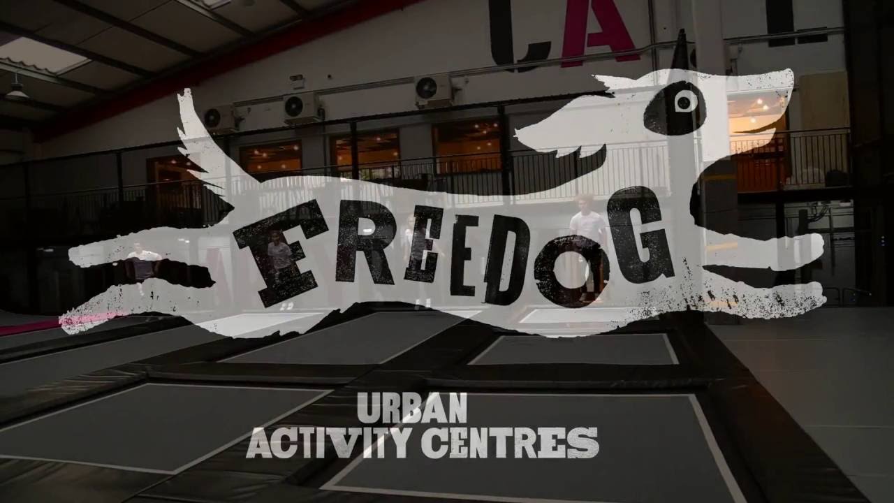 FreeDog Urban Activity Centres Bristol Trampoline Promo Video YouTube