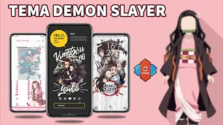 Tema Demon Slayer untuk Semua Android - Setup Nova Launcher screenshot 5