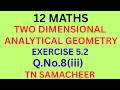 class12/Maths/Exercise 5.2/Question 8(iii)/Two dimensional Analytical Geometry/Tamil/IyalAcademy