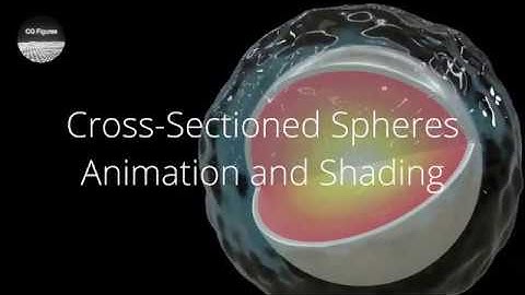 Animation and Materials for Cross-Sectioned Spheres