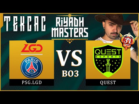 🔴 РУБКА НА ВЫЛЕТ - PSG.LGD vs. Quest Esports - Riyadh Masters 2023 - Playoffs