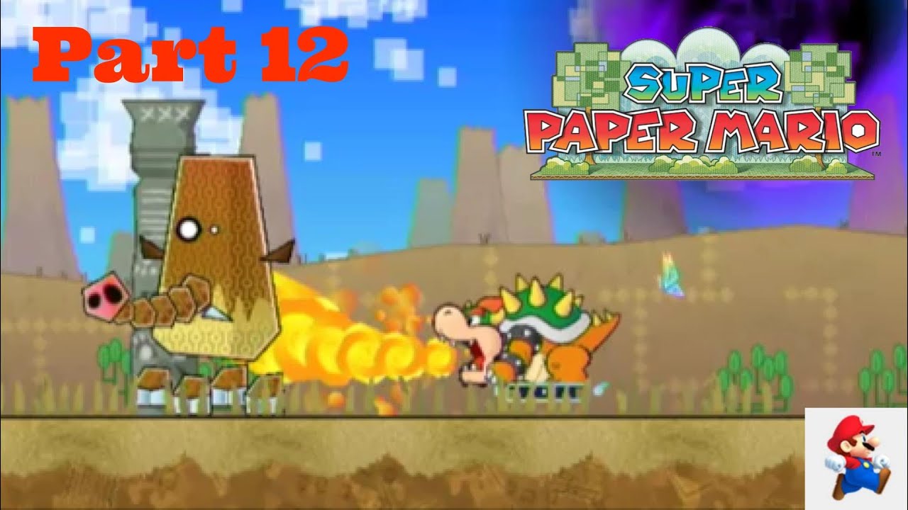 Grinding & Chilling Super Paper Mario Part 12 YouTube