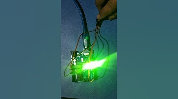 Arduino led blink project ll Arduino led control using switch ll led control with Arduino #shorts