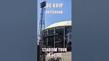 De Kuip / Feyenoord / Rotterdam / Netherlands / Stadium Tour in 60 sec
