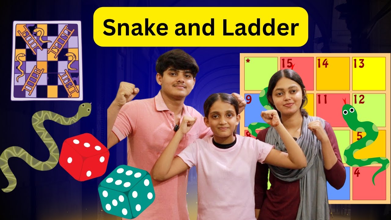 Biggest Snake and Ladder Challenge in the World,in real life,Makkals
