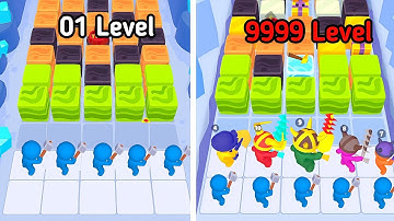 Merge And Mine 3D game in Max Level ⭐ Merge Simulator Battles