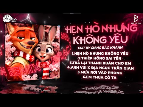 HẸN HÒ NHƯNG KHÔNG YÊU REMIX (Tuấn Siêu Remix) - Em Cố Trăm Lần Chẳng Bằng Ai Đó Một Phần Hot TikTok