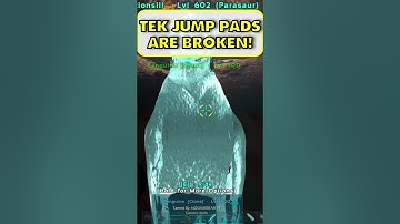 RAIDING WITH A TEK JUMP PAD! #shorts #ark #arksurvivalevolved