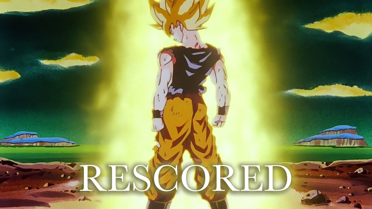 Dragon Ball R Ssj Rework Dragon Ball Z | Goku Transforms Into SSJ (RESCORED) | By Gladius - YouTube