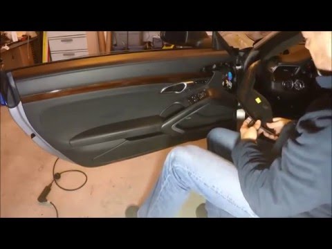 DIY door panel removal, Porsche 991.1 C4S